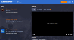 Desktop Screenshot of cybergamer.com